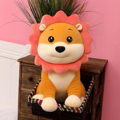 可爱狮子王毛f绒玩具狮子公仔狮子座布娃娃抱枕玩偶儿童生日礼物