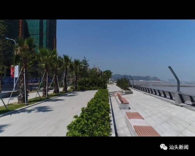 空中看濠江丨南滨路的华丽转身:路宽树绿景美