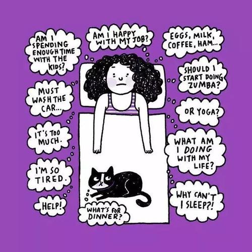 心理学漫画告诉你焦虑症是什么