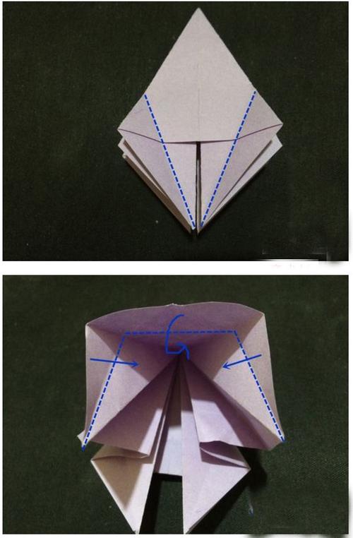 天蝎座折纸教程分步图解