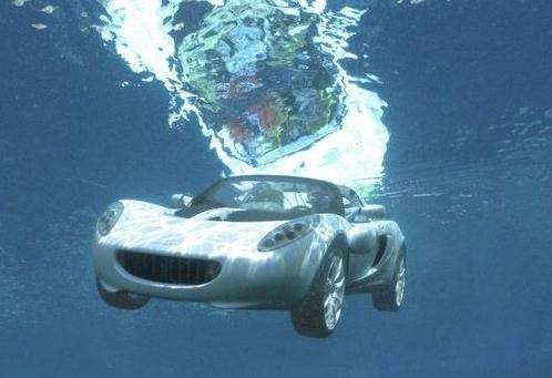 梦见车掉到水里
