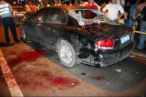 司机酒后驾车连撞9人5死包括孕妇组图