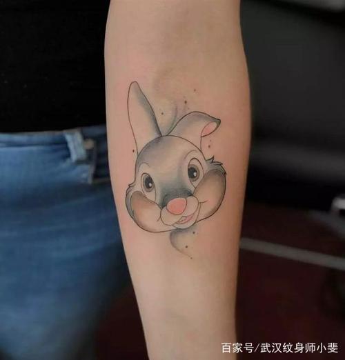 小兔子纹身图集推荐