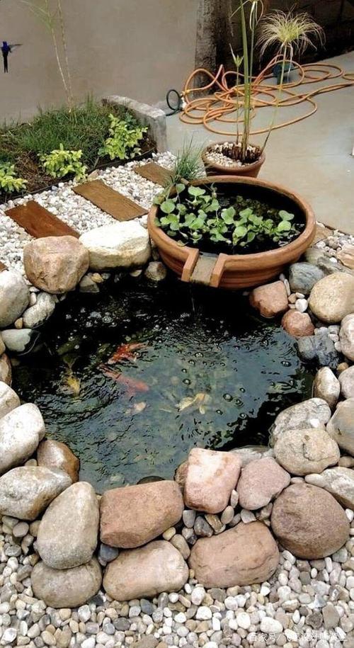 有院子谁不想造水景,挖池塘还是造泳池?搞错0.5米落差就成水坑