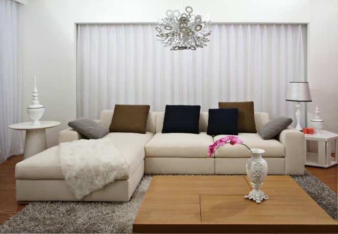 客厅沙发什么颜色风水好 住宅客厅沙发及背景墙颜色风水禁忌设计图