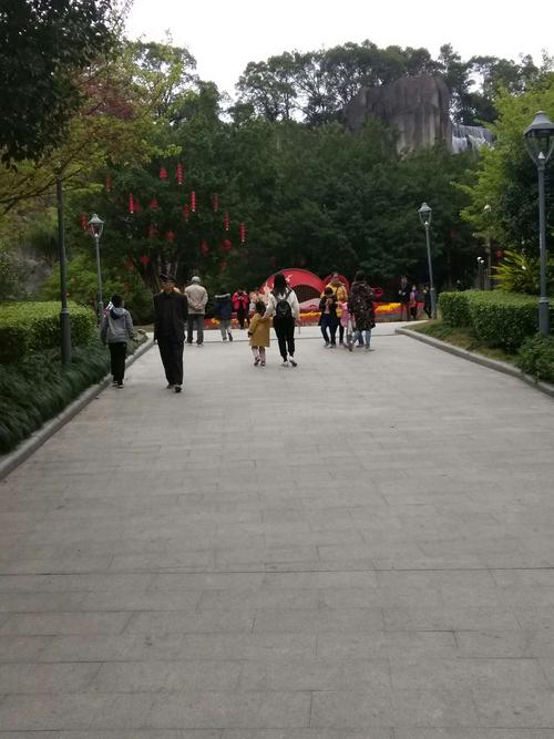 2023年春节的福州金鸡山公园