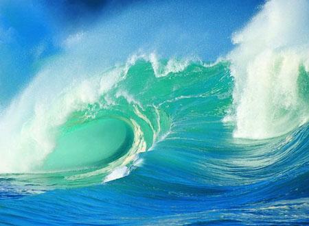 梦见巨浪有什么预兆女人梦见海啸巨大的海浪