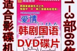 爱情是什么1-3部66集dvd 韩剧光盘碟片 央视国语发音