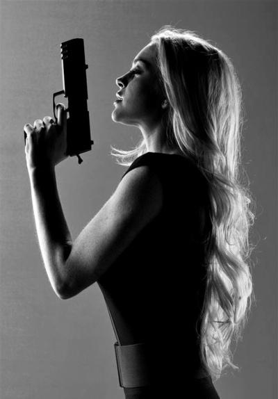 喜欢拿枪的女人