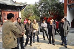 郑州城隍庙戏楼接受安全隐患整改工作检查