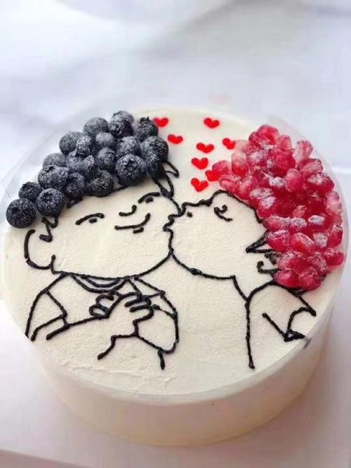 爱情表白蛋糕