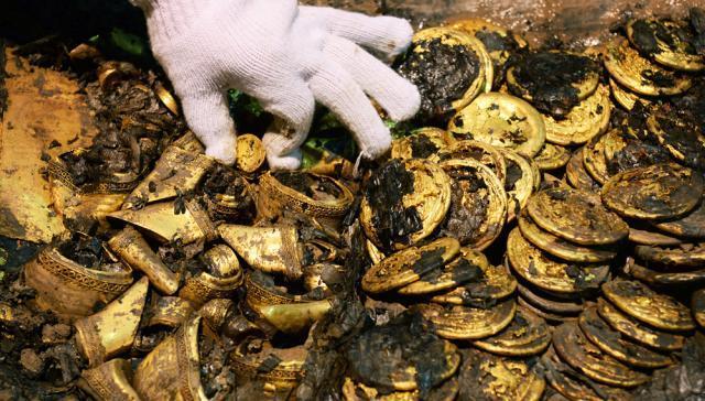 南昌挖出4万平水墓出土10余吨铜钱专家数钱数到手抽筋