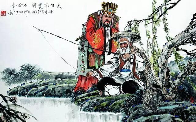 居住在渭水流域的周部落领袖周文王姬昌,决定带领百姓推翻纣王的统治.