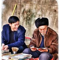 看相老人-中国第二届扶贫公益摄影大展投稿区-大众摄影网
