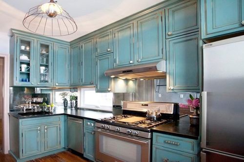 厨房装修效果图:30款2014最新开放式厨房装修案例