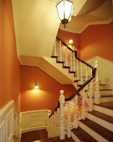 别墅楼梯装修效果图 优美身段兼具好风水没得挑
