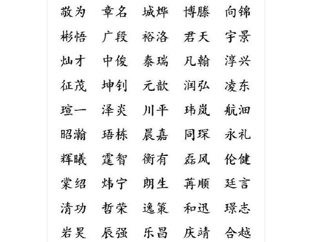 狗年给宝宝起名就用这些独特动听的名字