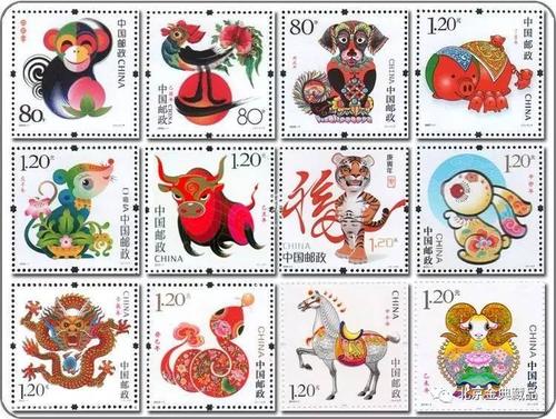1980年我国发行的第一枚生肖邮票
