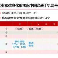 截止目前,中国联通现有移动手机号码:130,131,132,155,156,166,175