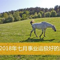 2018年七月事业运极好的星座,2018年七月事业运极好的四大生肖