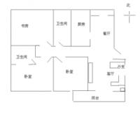 2013-03-13 16:19客家人风水|四级 看图房子坐正西,鱼缸在客厅位置