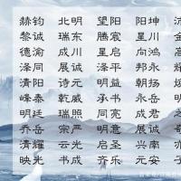 2020年适合属鼠男孩的名字,儒雅大气,个个出自文学典故!