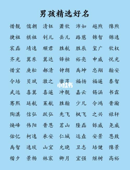 带金字五行属金大气好听的男孩名字