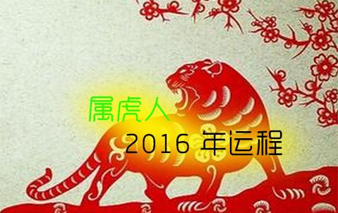 86年属虎人2016年运势