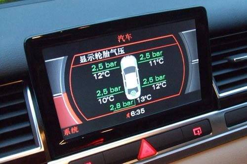 汽车上常见的胎压监测系统
