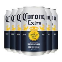 墨西哥进口版corona科罗娜科罗妮塔啤酒易拉罐装瓶装版330ml6罐进口