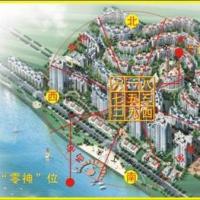全球著名风水大师裴翁教授为柳州最大的房地产商楼盘水天一州作风水