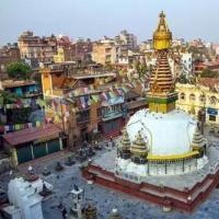 尼泊尔,是南亚内陆国家,也是佛教的发源地.
