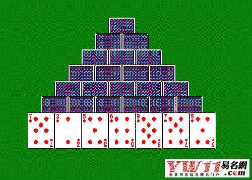 扑克算命金字塔解读