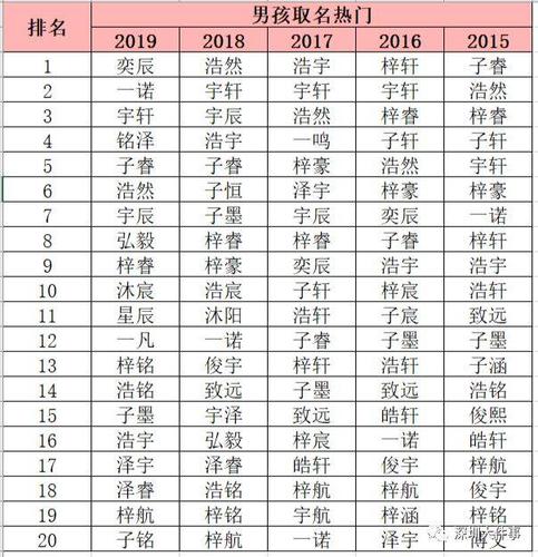2019年在深圳办理出生登记的人口中,女宝宝名字排名前三为:  