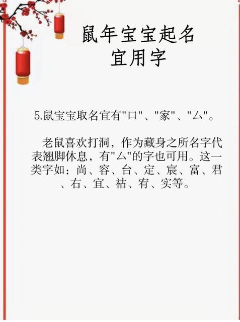 属鼠的取名免费:属鼠取名要用什么部首好