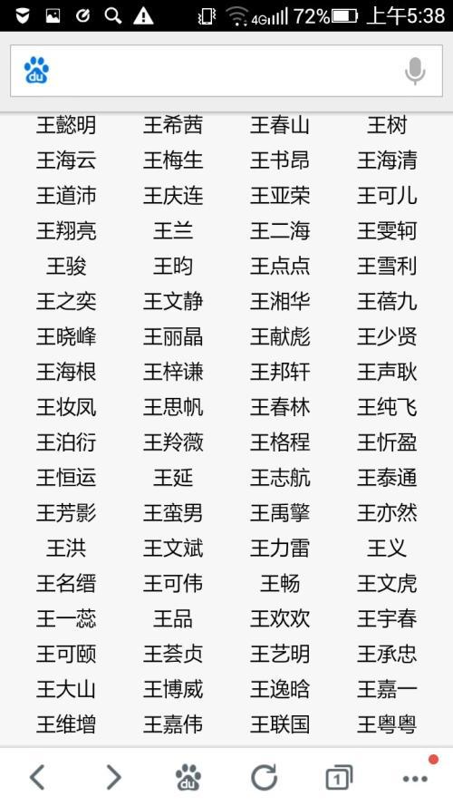 姓王的男孩名字大全_姓王的男孩二个字的名字大全_张玉姓男孩名字大全