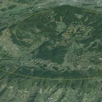 风水宝地地形图片梁平县地图卫星图片泉边|华山为何是济南风水宝地