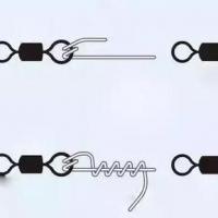 双钩子线与八字环的绑法
